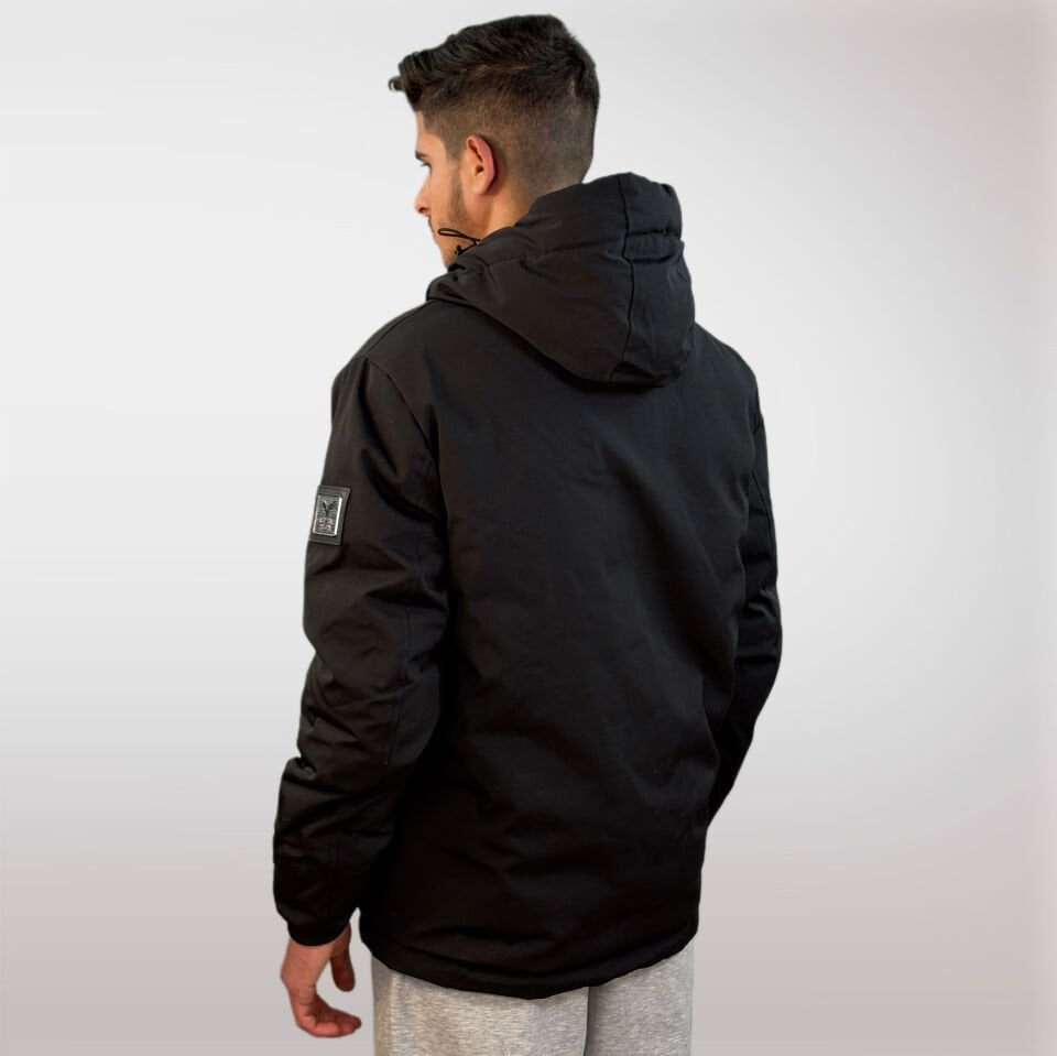 Canada Erkek Düz Mont-Siyah