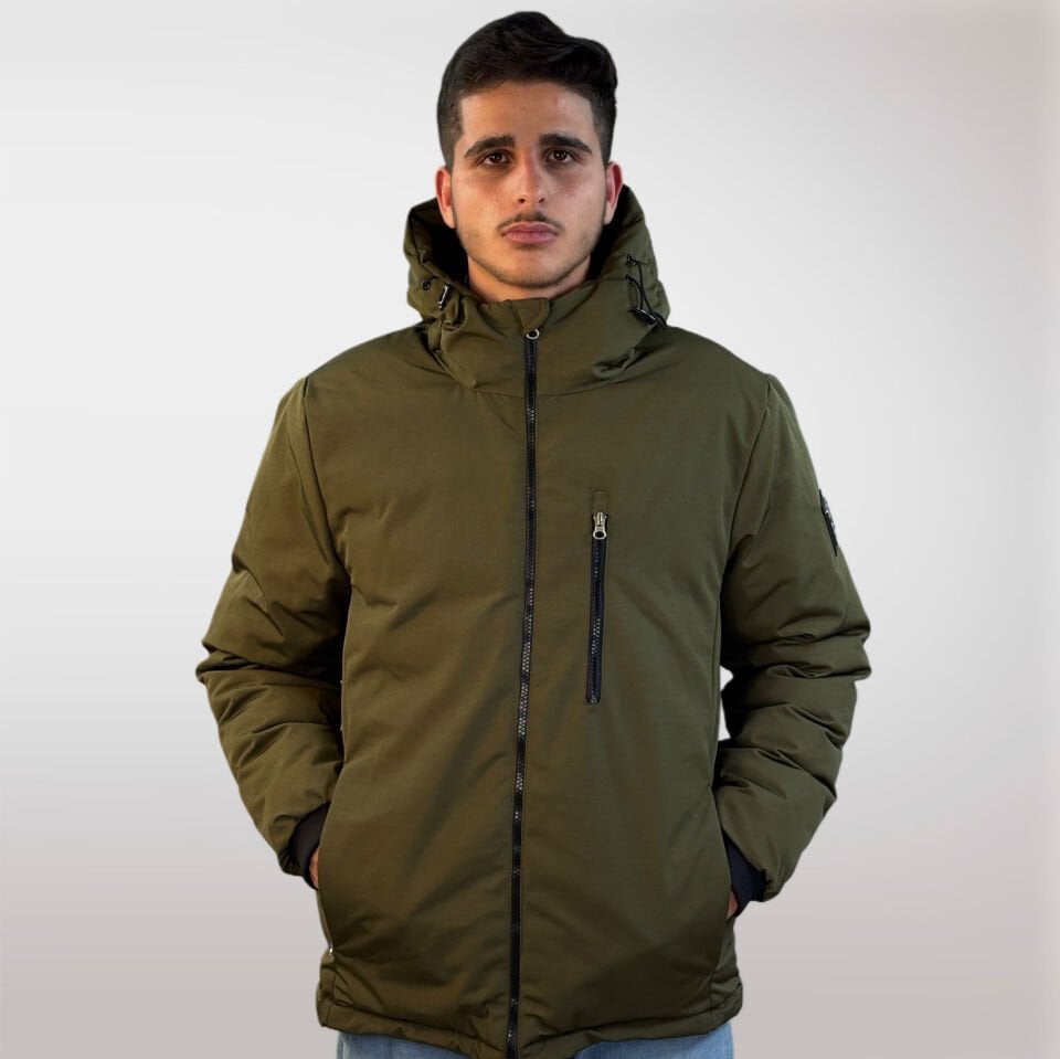 Canada Erkek Düz Mont-Haki