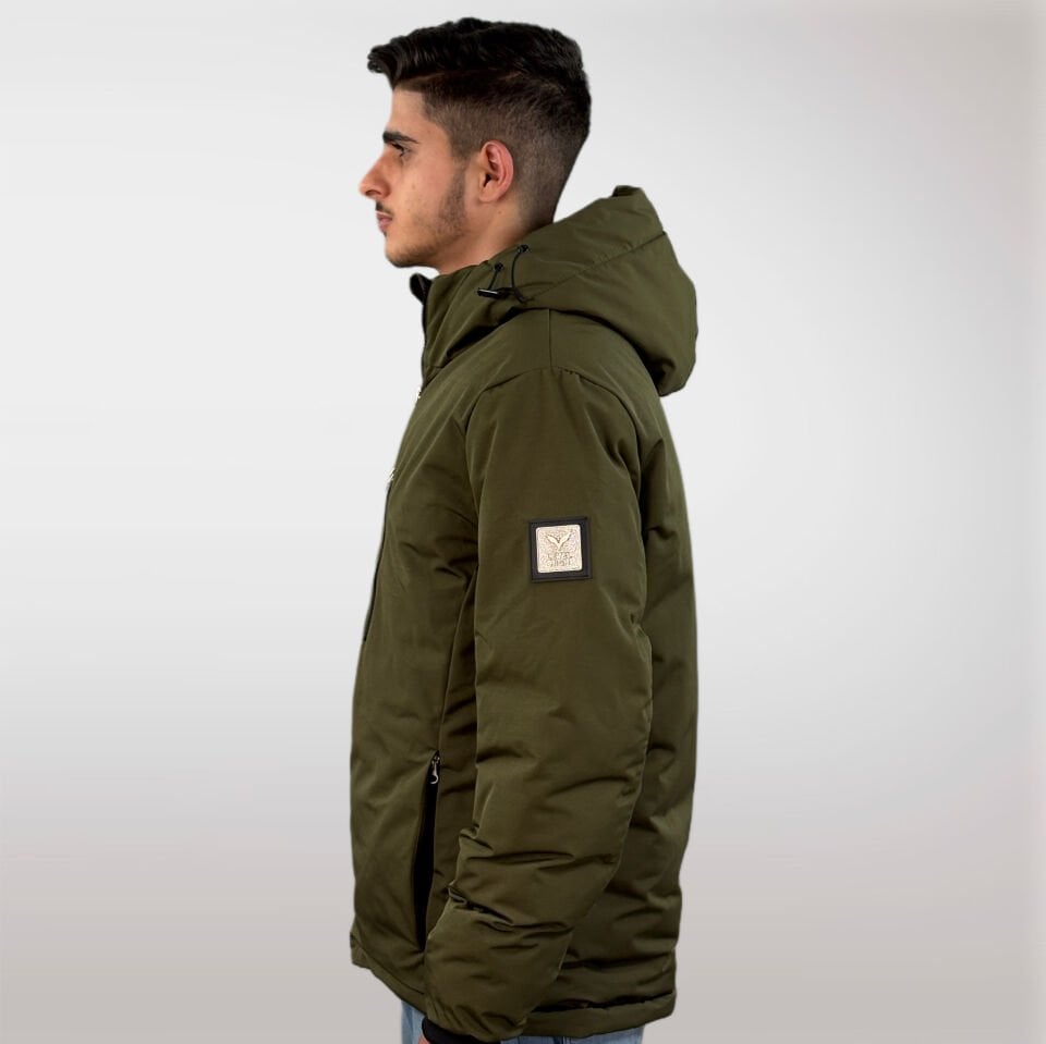 Canada Erkek Düz Mont-Haki