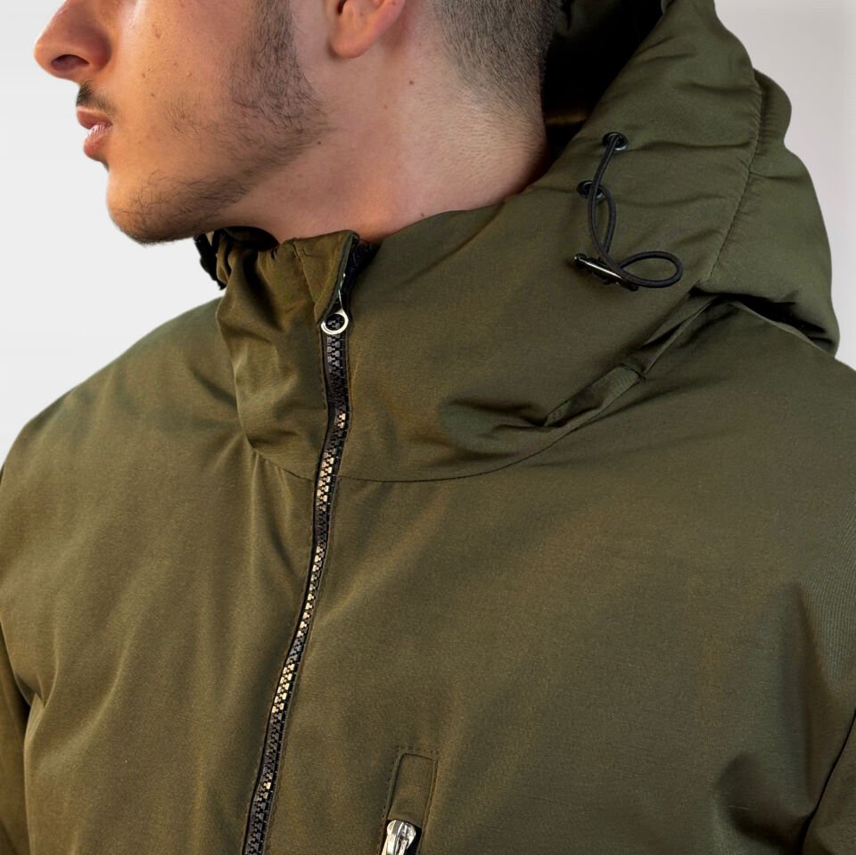 Canada Erkek Düz Mont-Haki