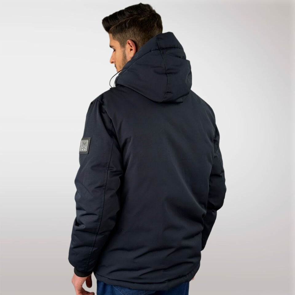 Canada Erkek Düz Mont-Lacivert