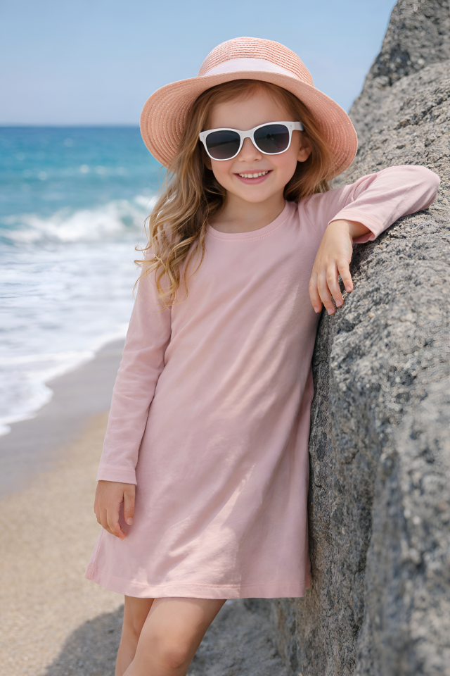 Kız Çocuk Gül Esintisi Tişörtü