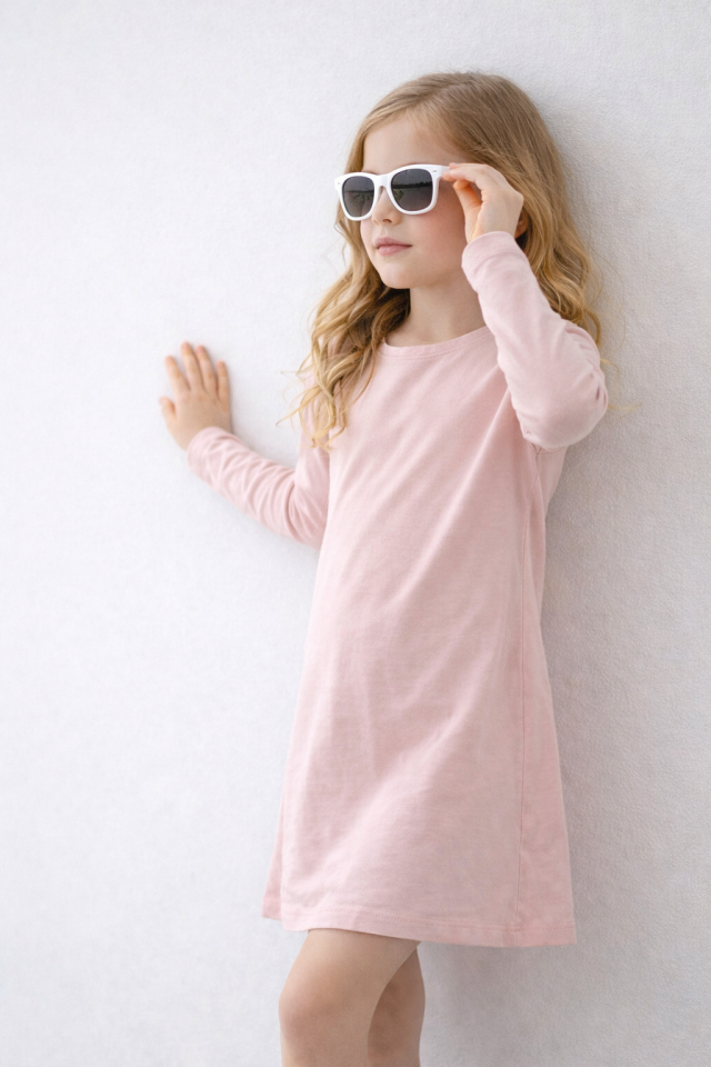 Kız Çocuk Gül Esintisi Tişörtü