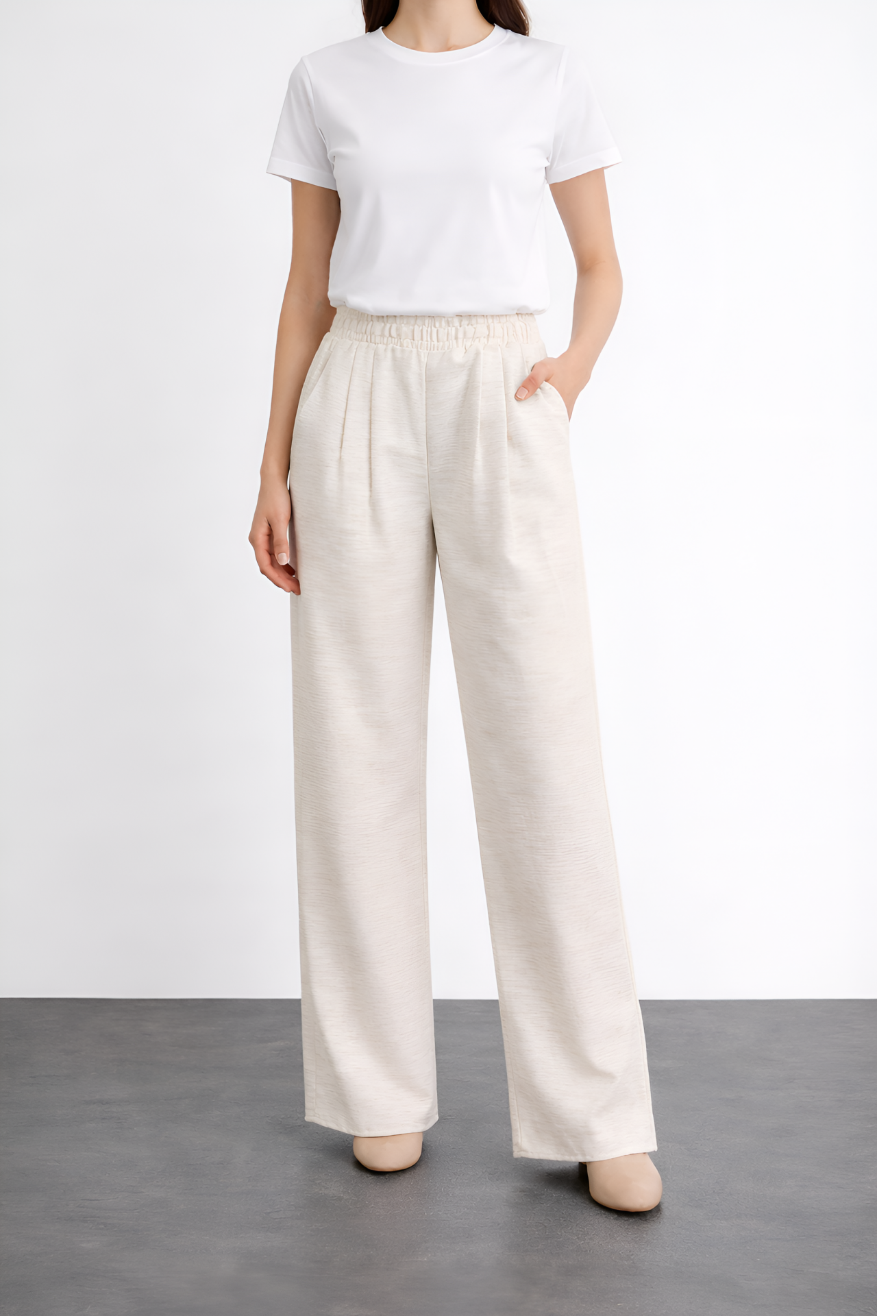 Kadın Keten Pantolon