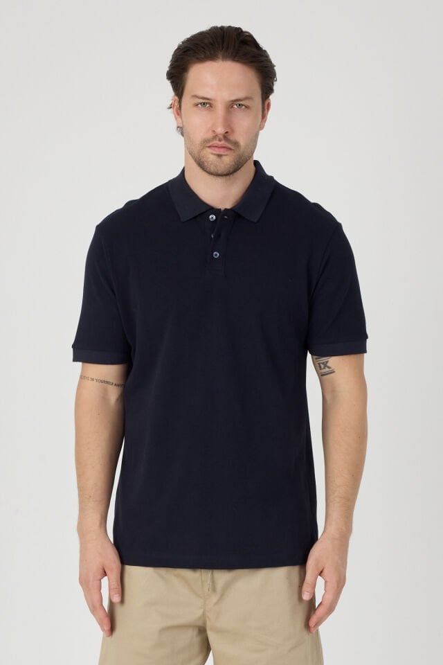 Erkek Polo Tişört Lacivert