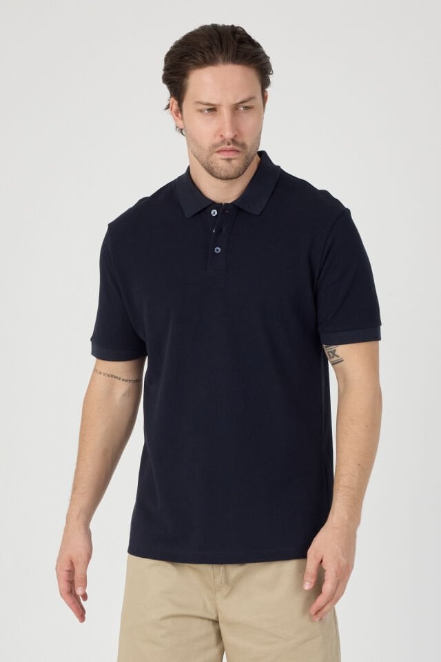 Erkek Polo Tişört Lacivert