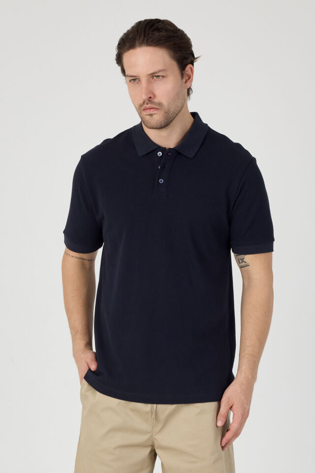 Erkek Polo Tişört Lacivert