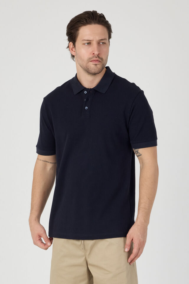 Erkek Polo Tişört Lacivert